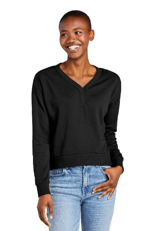 District Women's Perfect Tri Fleece V-Neck Sweatshirt Hoodie with V-Neck Classic Versatile District Women's Perfect Tri Fleece V-Neck Sweatshirt Hoodie with V-Neck Classic Versatile