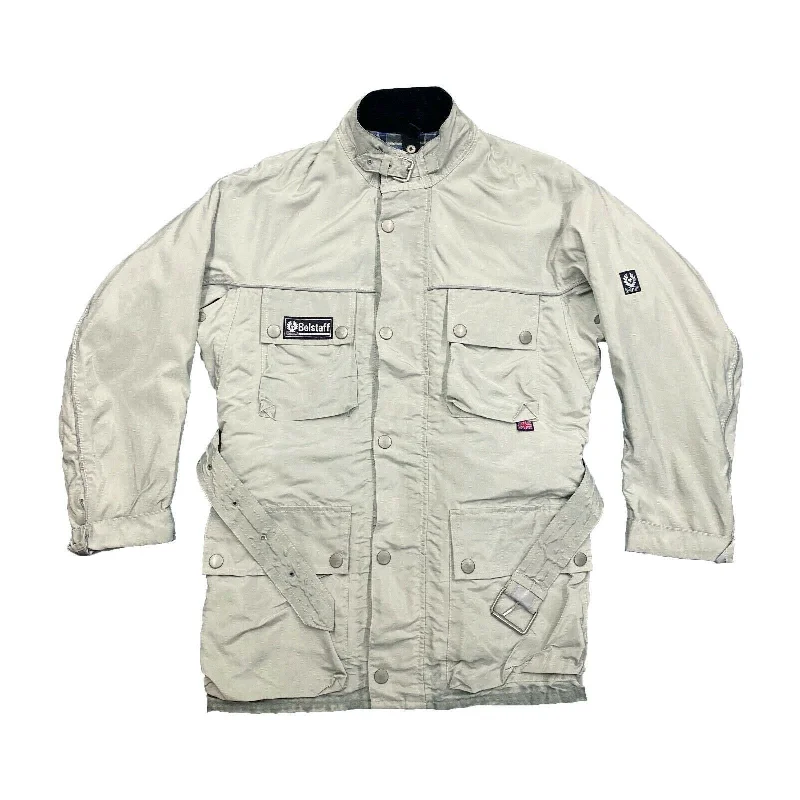 Belstaff Tourmaster 500 Quilted Jacket | Vintage Designer Biker Coat Grey VTG Wool Jacket Cashmere Jacket Tweed Jacket Belstaff Tourmaster 500 Quilted Jacket | Vintage Designer Biker Coat Grey VTG Wool Jacket Cashmere Jacket Tweed Jacket