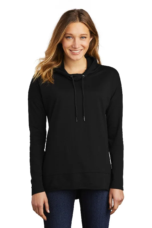 District Women's Featherweight French Terry Hoodie Hoodie with Sequins Glamorous Eye-catching District Women's Featherweight French Terry Hoodie Hoodie with Sequins Glamorous Eye-catching