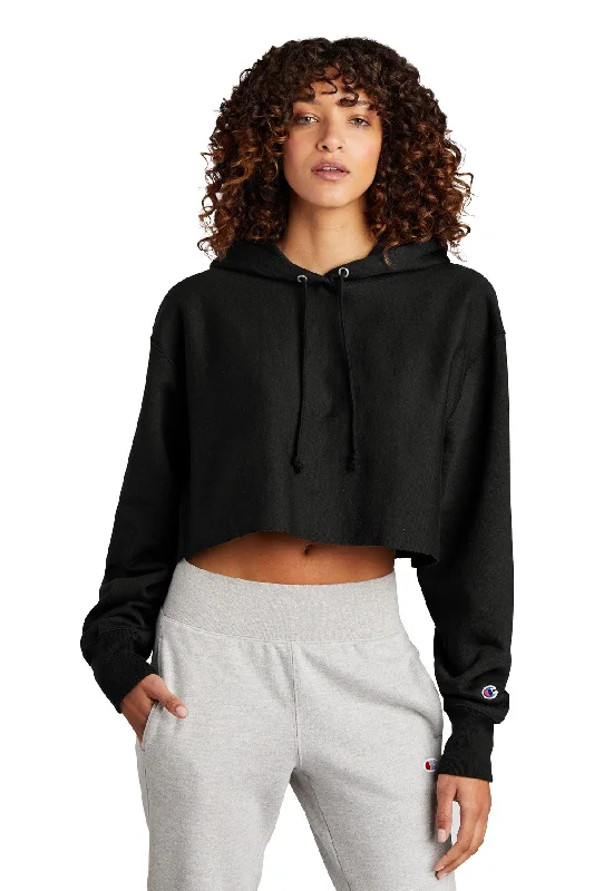 Champion Women's Reverse Weave Cropped Cut-Off Hooded Sweatshirt Hoodie with Earth Tones Natural Calm Champion Women's Reverse Weave Cropped Cut-Off Hooded Sweatshirt Hoodie with Earth Tones Natural Calm