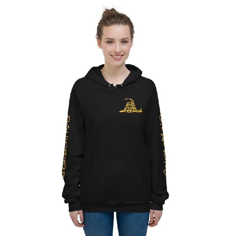 Don't Tread on Anyone Unisex Fleece Hoodie Hoodie with Contrast Stitching Detailed Premium Don't Tread on Anyone Unisex Fleece Hoodie Hoodie with Contrast Stitching Detailed Premium