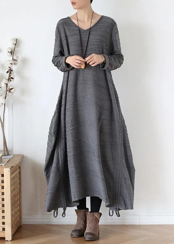 For Work o neck asymmetric Sweater dress outfit gray Funny knitted fall Graphic Sweater Embroidered Appliqued For Work o neck asymmetric Sweater dress outfit gray Funny knitted fall Graphic Sweater Embroidered Appliqued